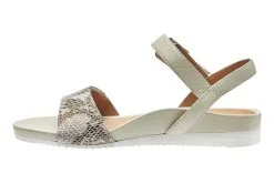 Abeo Britta -women shoes shop Abeo Britta Off White Natural Snake Print 6