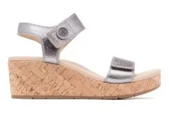 Abeo Cora -women shoes shop Abeo Cora Pewter 3a