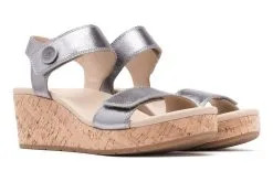 Abeo Cora -women shoes shop Abeo Cora Pewter 5a