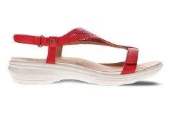 Revere Santa Fe -women shoes shop Santa Fe Summer Red Profile 1